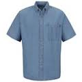 Men's Wrangler Denim Shirt S/S